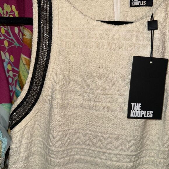 NWT SMALL The Kooples
Chain Trim Geo Textured Dress (1) SMALL - Picture 4 of 5